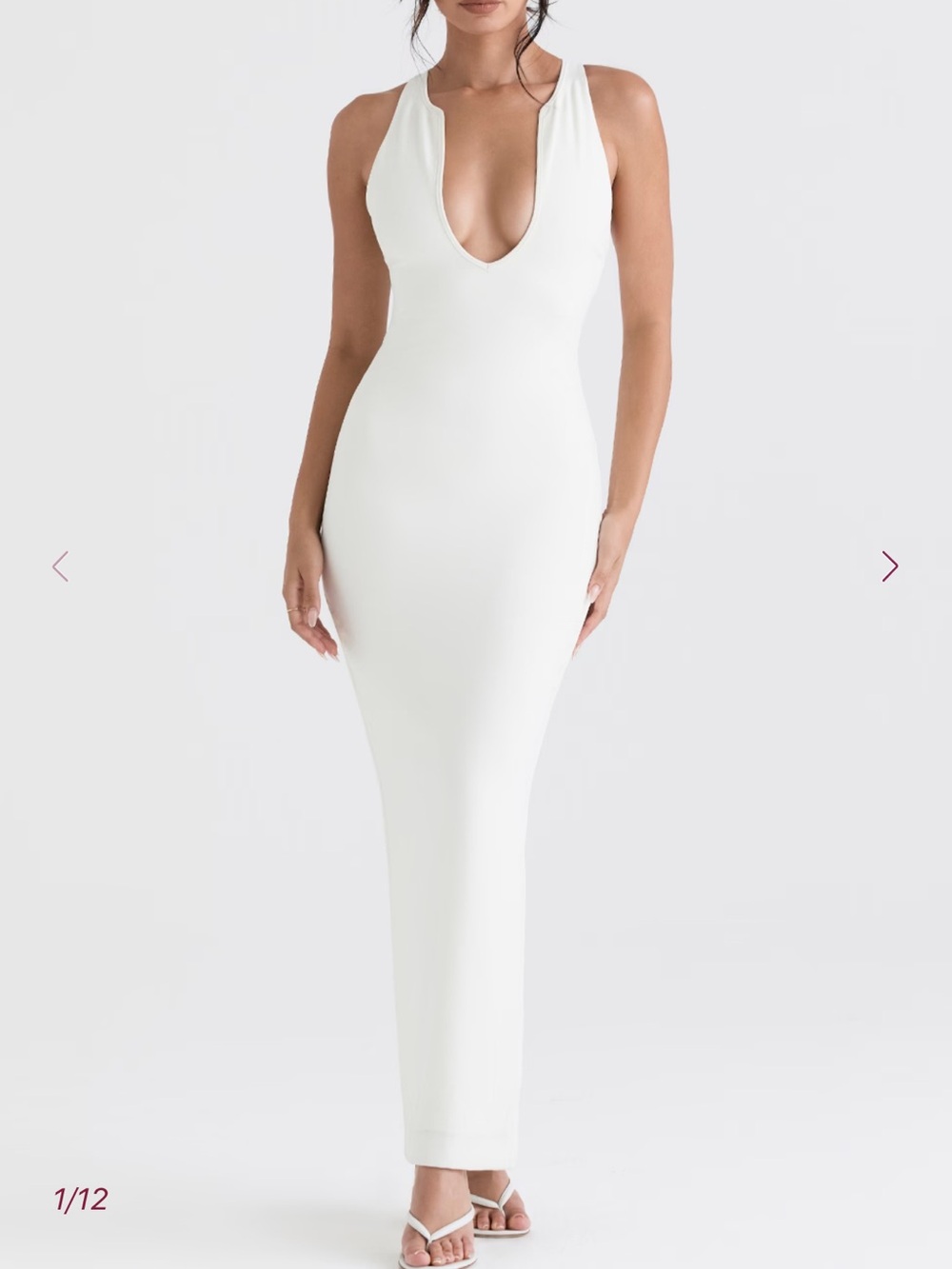 HCB ELEANORA Bodycon Maxi Dress